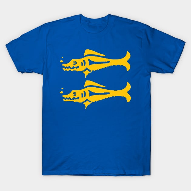 Blue Barracudas T-Shirt by B3pOh